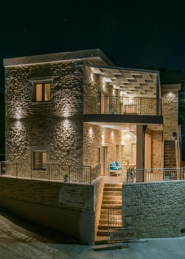 Efkosmias Apartments Pitsidia Esterno foto